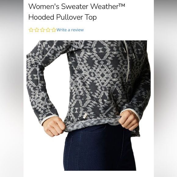 Columbia Women’s Sweater Weather Hooded Pullover (Size: S) - Picture 2 of 16